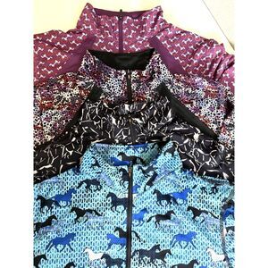4 Kerrits Women's Short Sleeve Athletic Horse Riding Shirt XL Equestrain Light